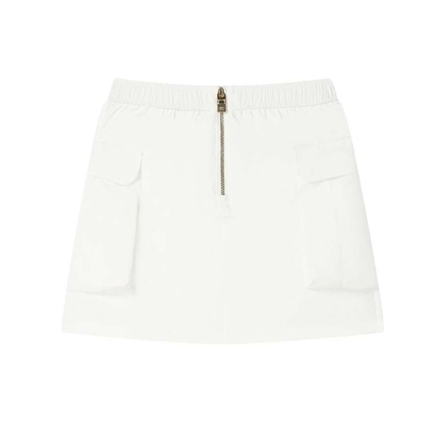 FILA MILANO Casual Short Skirts Women's Cloud White