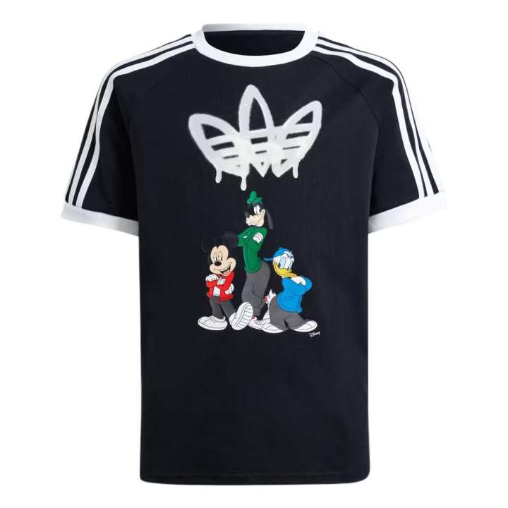Adidas Adidas T Shirt Black Children Aged 3 7 Years Old