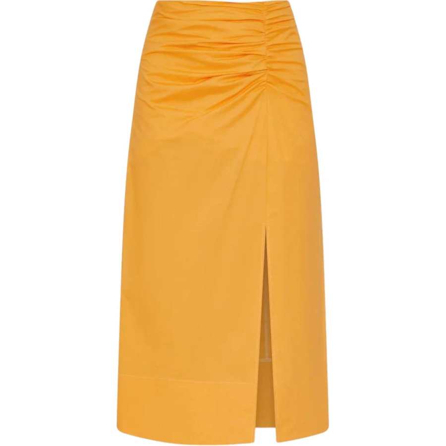 Marella Casual Long Skirt Women's Yellow