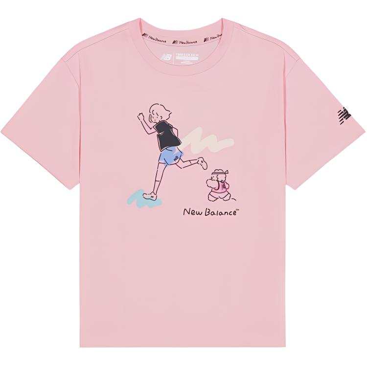 New Balance New Balance T Shirt Pink Children Aged 3 7 Years Old