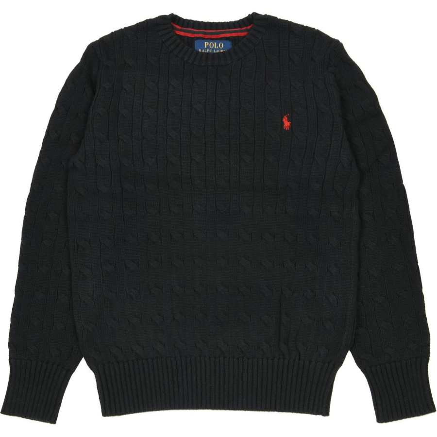 Polo Ralph Lauren Sweater Standard Black Teenagers