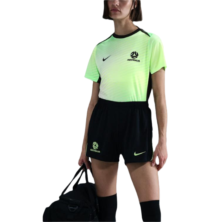 Nike Nike Australia National Team Soccer Jersey Women's Toxic Green/Night Forest