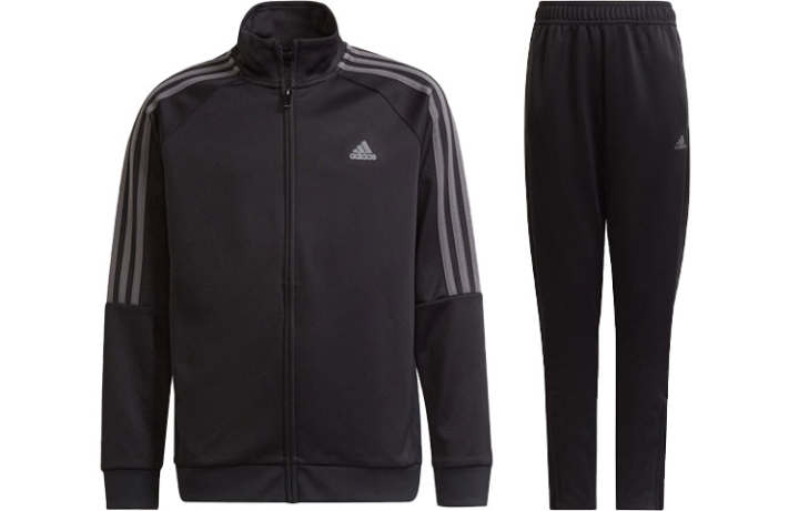Adidas Adidas Stripes Moderate Casual Sportswear Spring Fall Kids' Black
