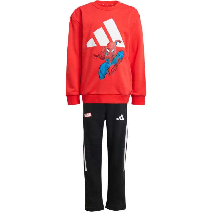 Adidas Adidas x MARVEL/, Casual Sportswear Pure Ruby Red/White Children Aged 3 7 Years Old
