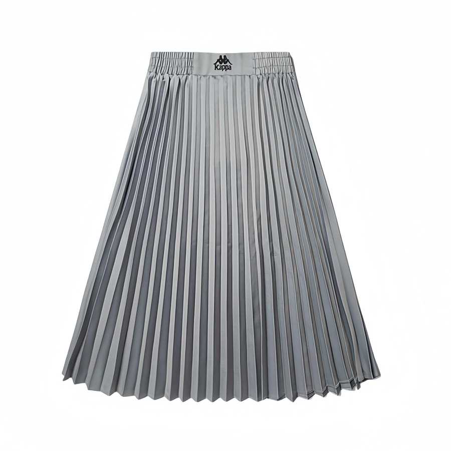 Kappa Casual Long Skirt Women's Silver Gray