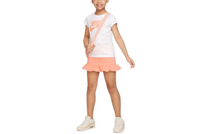 Nike Nike Kids Two Piece Skirt Sets Crew Neck Moderate Short