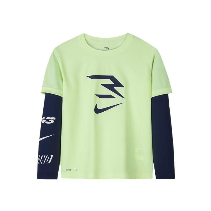 Nike Nike 3Brand T Shirt Volt Yellow Children Aged 3 7 Years Old