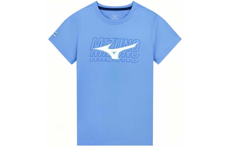 Mizuno Kids T Shirts Crew Neck Moderate