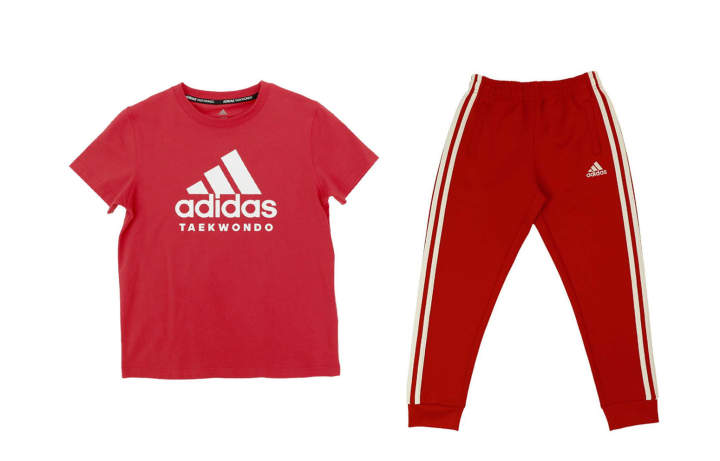 Adidas Adidas Casual Sportswear Red Kids'