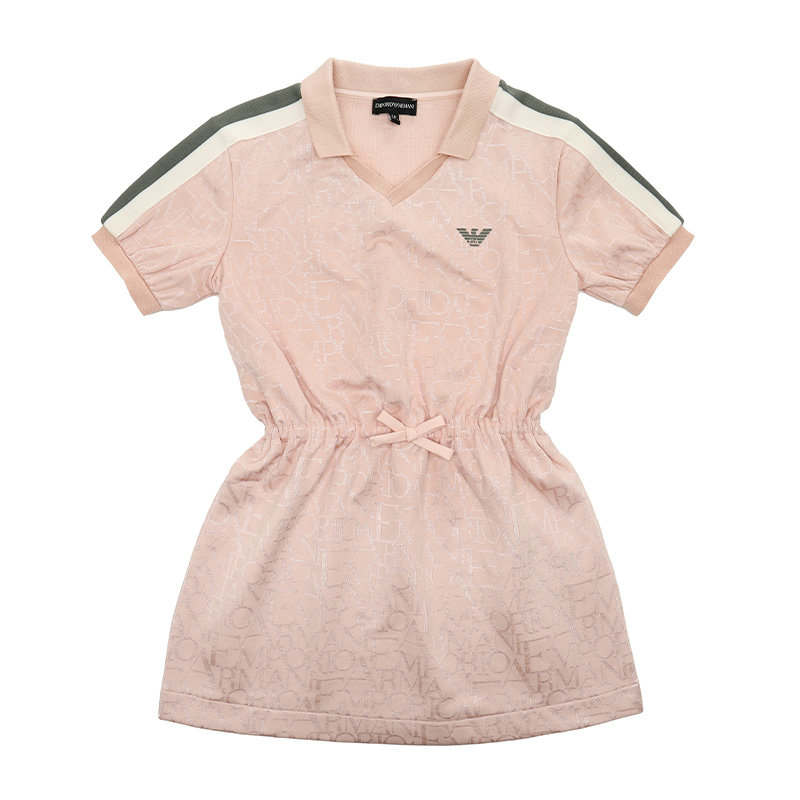 EMPORIO ARMANI Dress SS24 Pink Kids'