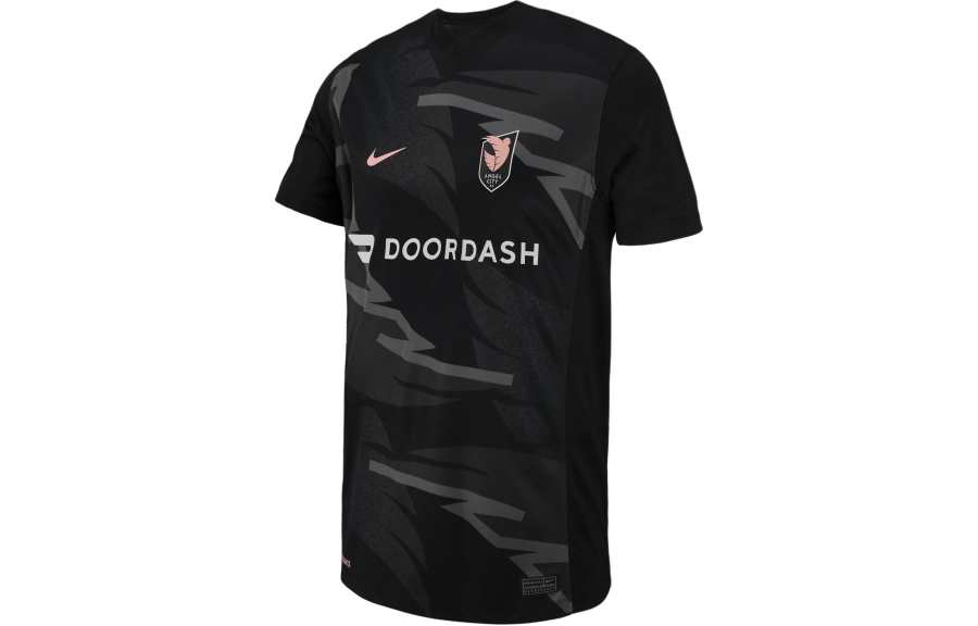Nike Nike Angel City FC 2024 Stadium Primary T Shirt Black Kids'