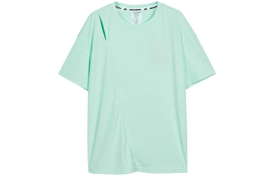 Skechers T Shirt Kids' Light Aqua Green