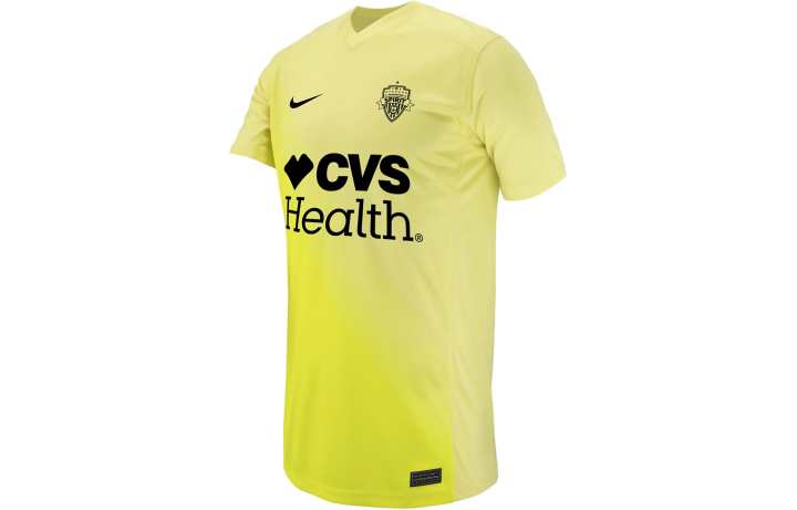 Nike Nike Washington Spirit 2024 Stadium Secondary T Shirt Yellow Kids'