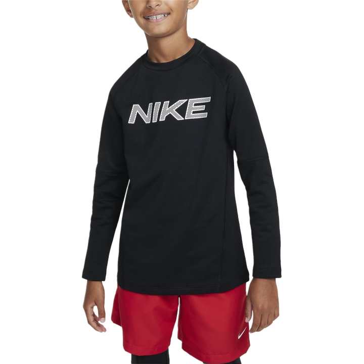 Nike Nike ProDri Fit T Shirt Black/White Teenagers