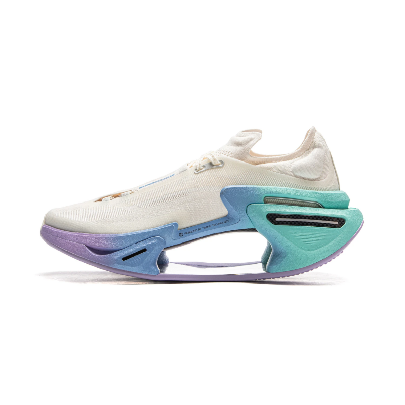 Li-Ning Li Ning Shadow 3.0 Low top Casual Long Distance Running Sprint Running Shoes Unisex Ivory