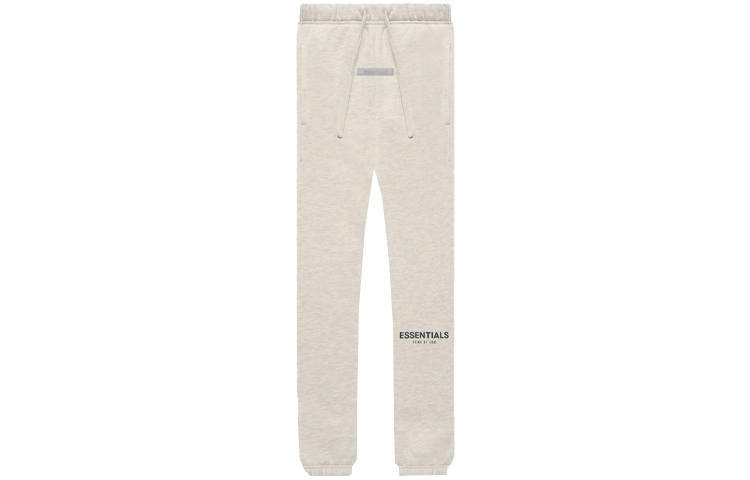 Fear Of God Essentials Knitted Sweatpants FW21 Kids Sweatpant Light Heather Oatmeal Light Oat Kids'