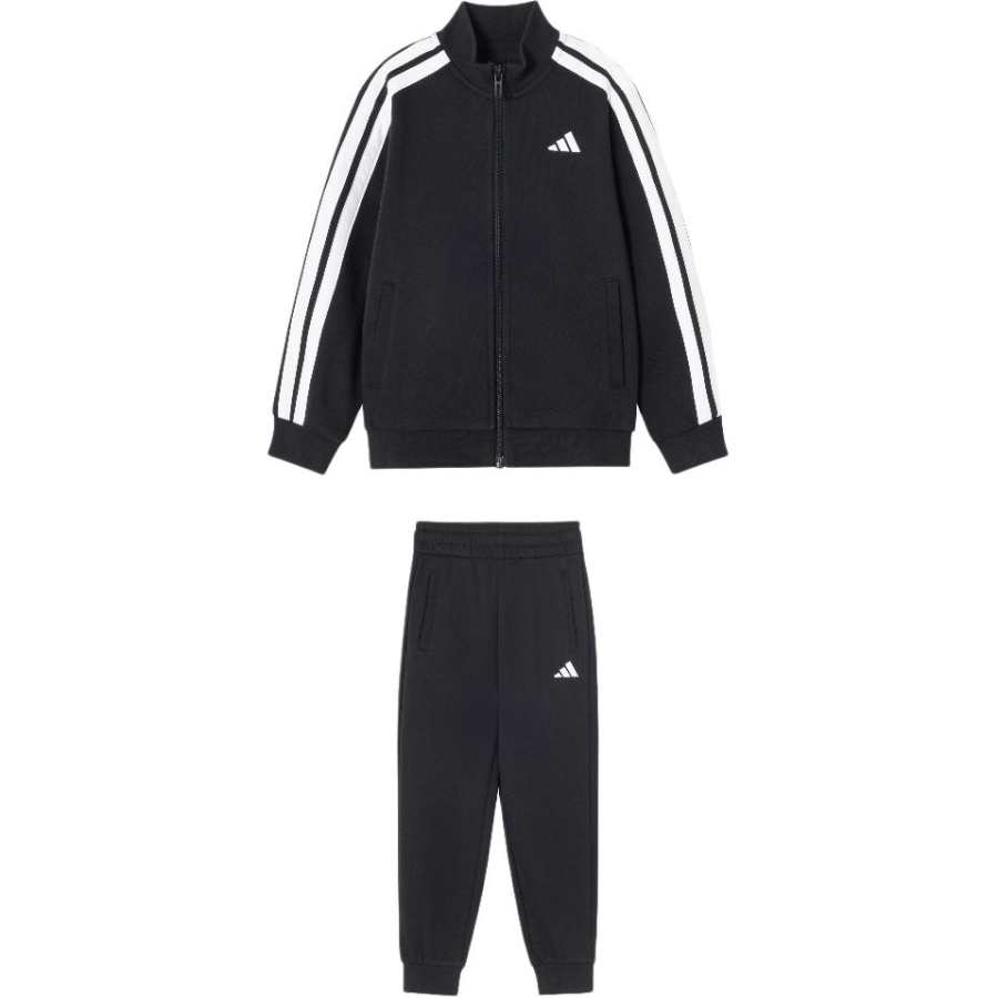 Adidas Adidas Casual Sportswear JK VR TRACKSUIT White/Black Children Aged 3 7 Years Old