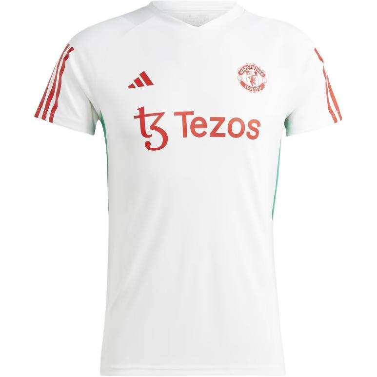 Adidas Adidas Manchester United MANCHESTER UNITED TIRO 23 TRAINING JERSEY Soccer Jersey Women's White