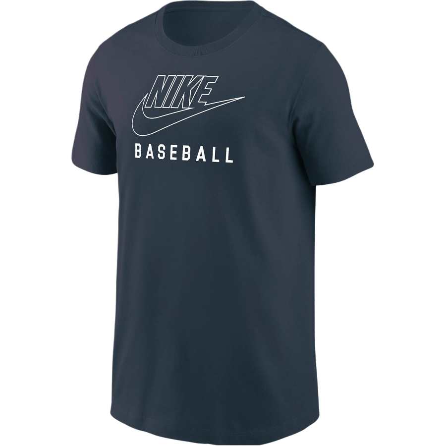 Nike Nike Swoosh T Shirt Thunder Blue Teenagers