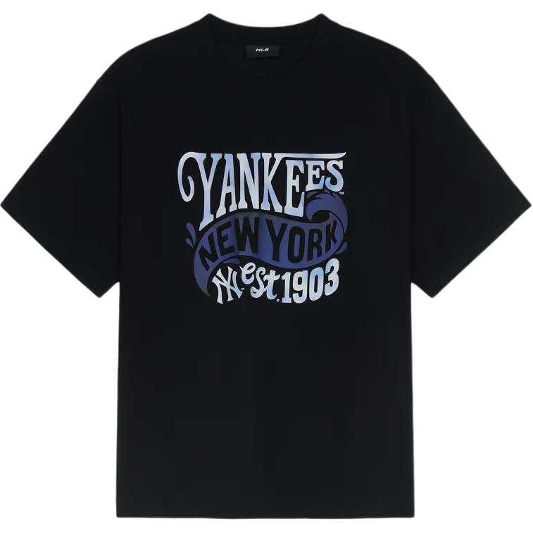 MLB MLB T Shirts Unisex Black Crew Neck