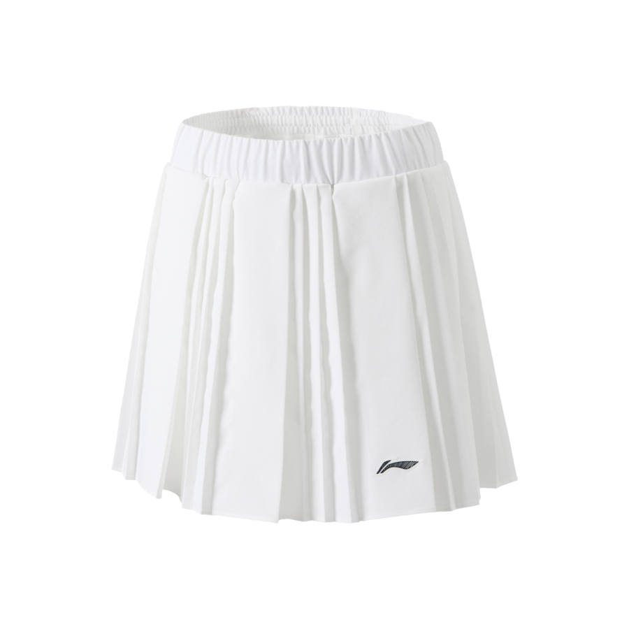 Li-Ning Li Ning Badminton Collection Casual Short Skirts Women's Standard White