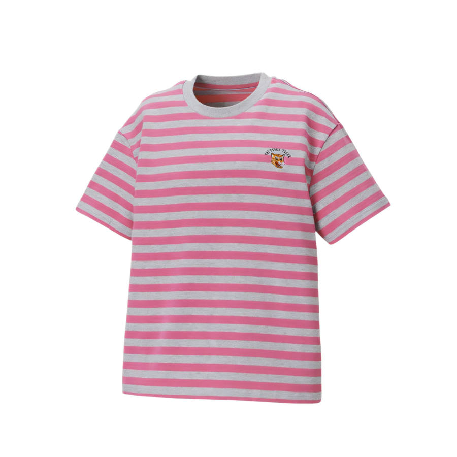 Onitsuka Tiger Drop Shoulder Sleeve T Shirt Women's Pink