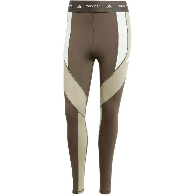 Adidas Adidas TECHFIT Sports Pants Women's Dark Shadow Olive