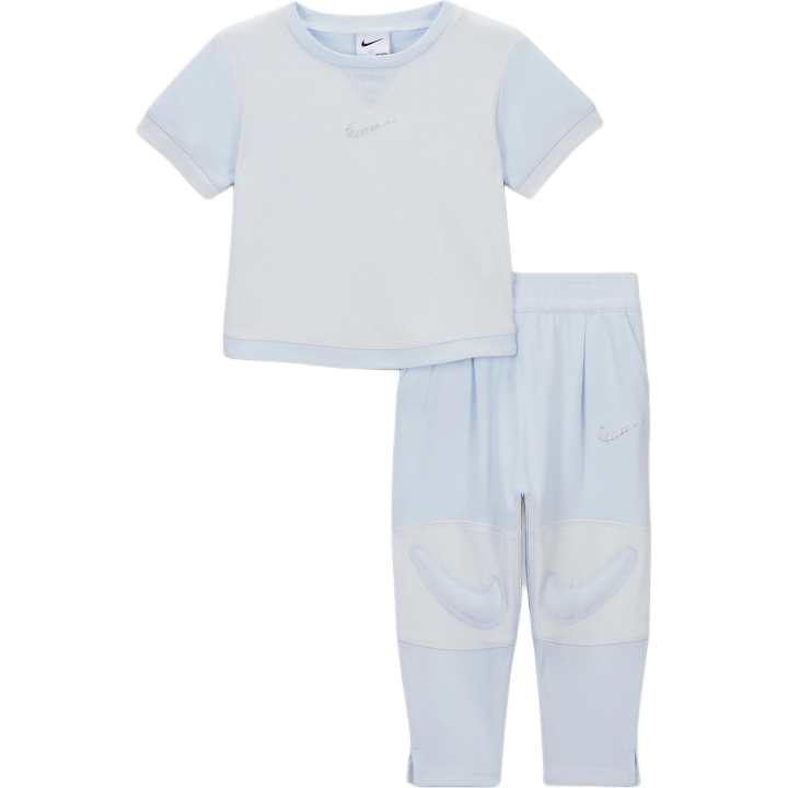 Nike Nike Casual Sportswear Swoosh Blue Infant And Toddler
