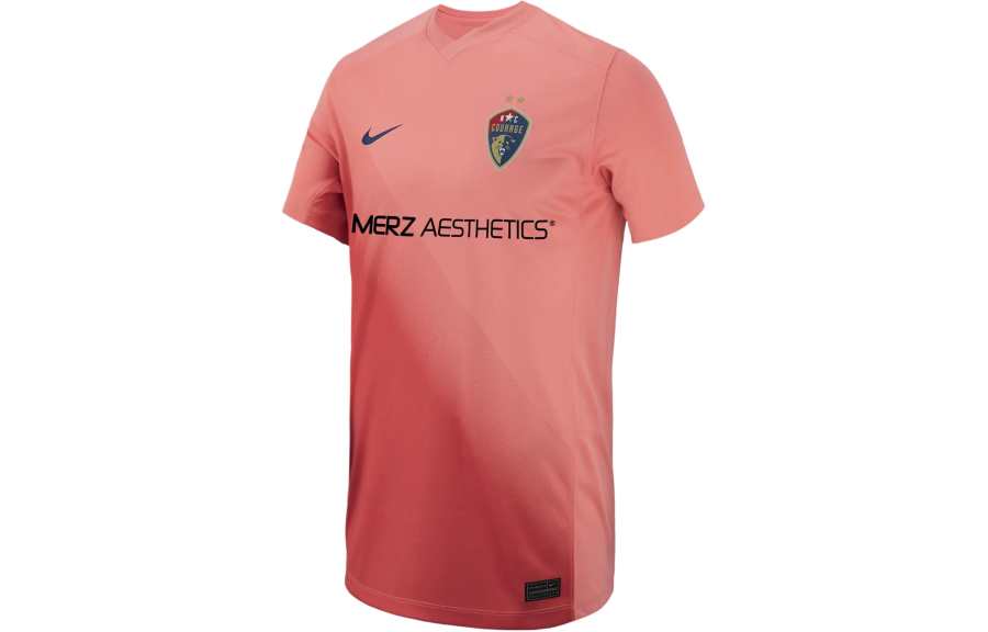 Nike Nike North Carolina Courage 2024 Stadium Secondary T Shirt Red Kids'