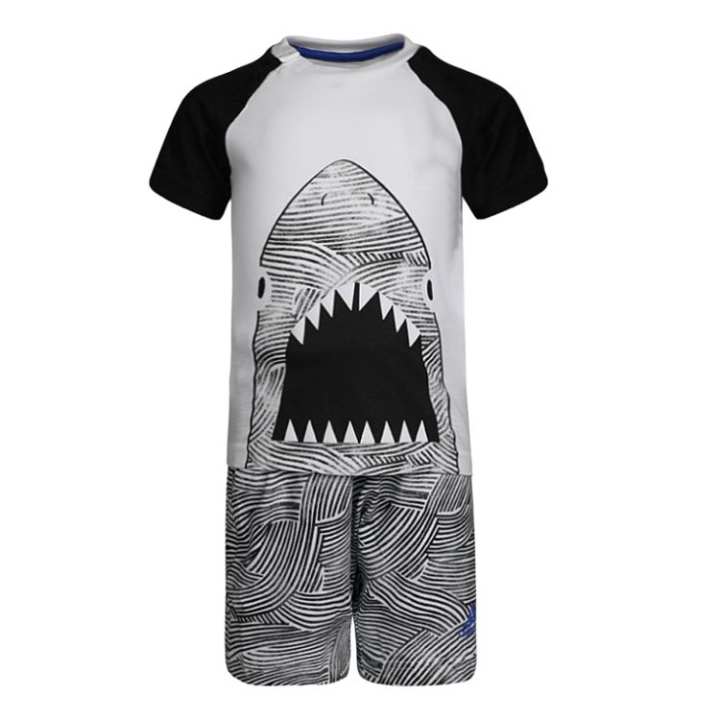 Adidas Adidas Casual Sportswear White Print Infant And Toddler