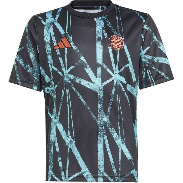 Adidas Adidas FC Bayern T Shirt Black Teenagers