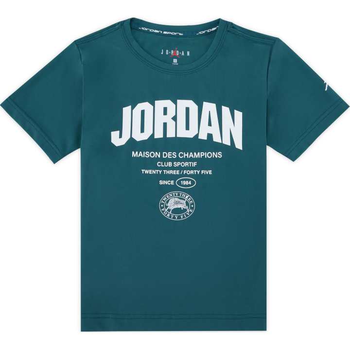 Jordan Jordan T Shirt Oxidation Green Children Aged 3 7 Years Old