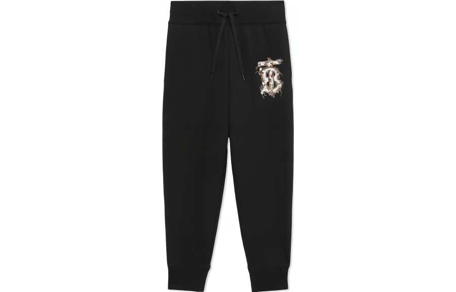 Burberry Kids' Burberry Knitted Sweatpants SS23 Black