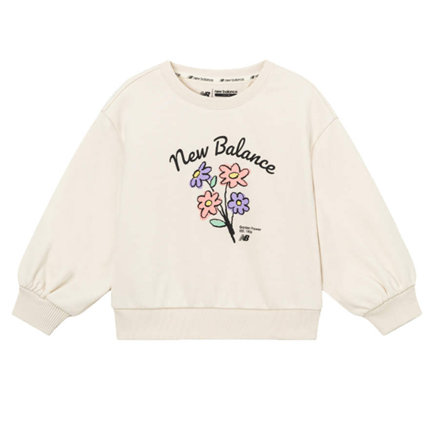 New Balance New Balance Sweatshirt Ivory White Children Aged 3 7 Years Old