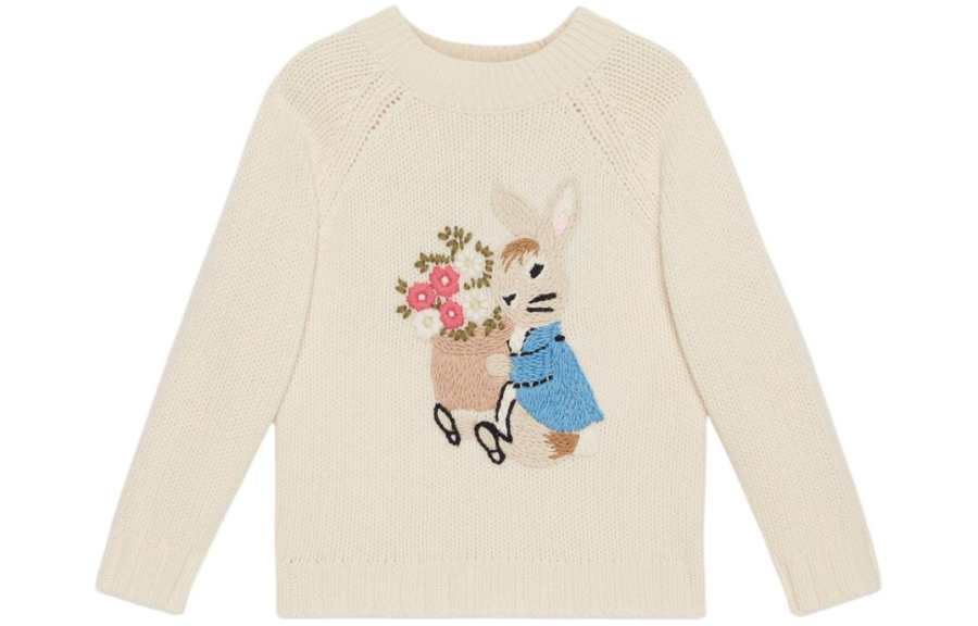 GUCCI GUCCI Kids Sweaters Crew Neck Moderate