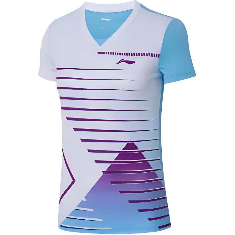 Li-Ning Li Ning Badminton Collection Badminton Jersey Women's Standard White