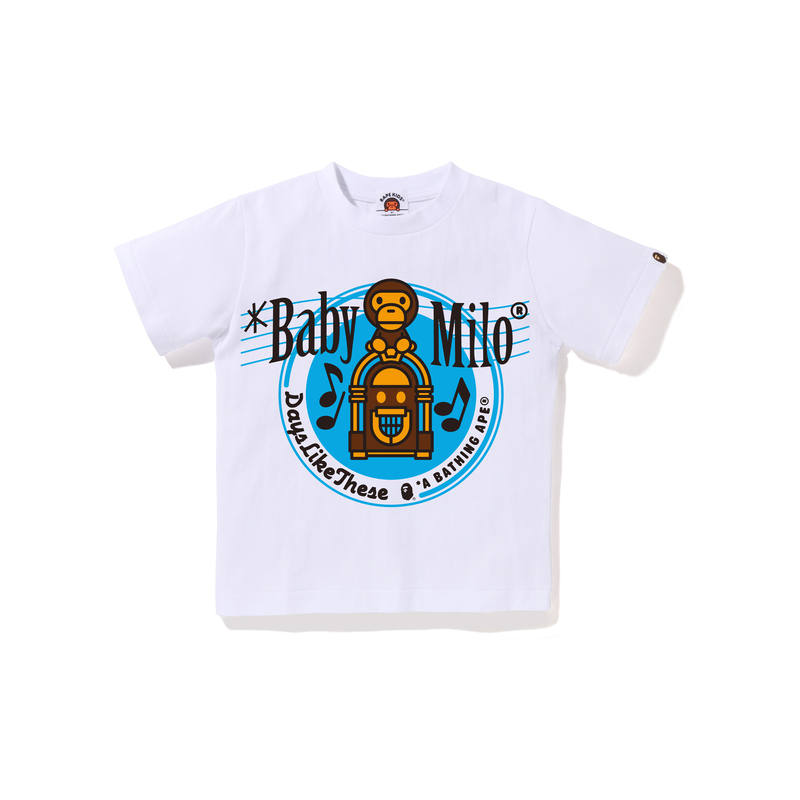 A BATHING APE Kids T Shirts Crew Neck Moderate