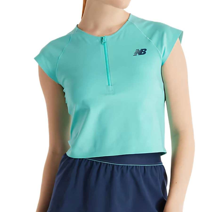 New Balance New Balance Tournament Tennis Top Women's Green