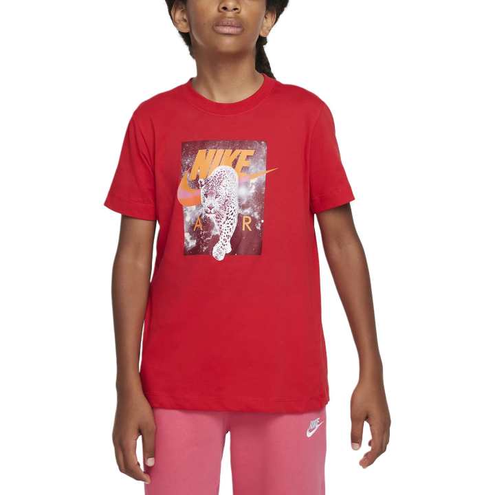 Nike Nike Sportswear T Shirt University Red Teenagers