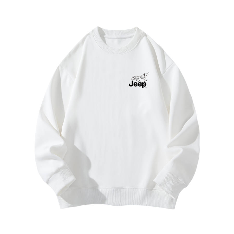 Jeep Grade School Sweatshirts Crew Neck Moderate