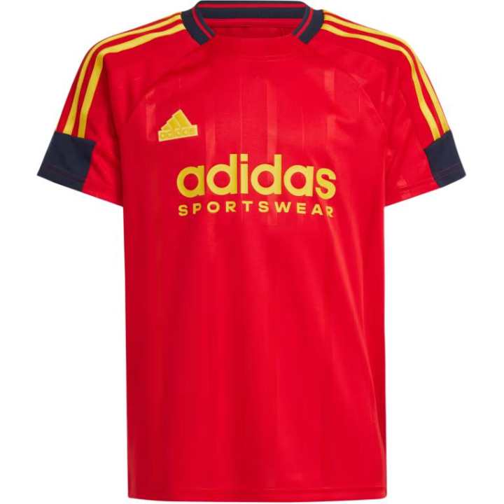 Adidas Adidas TIRO NATIONS PACK T Shirt Red Teenagers