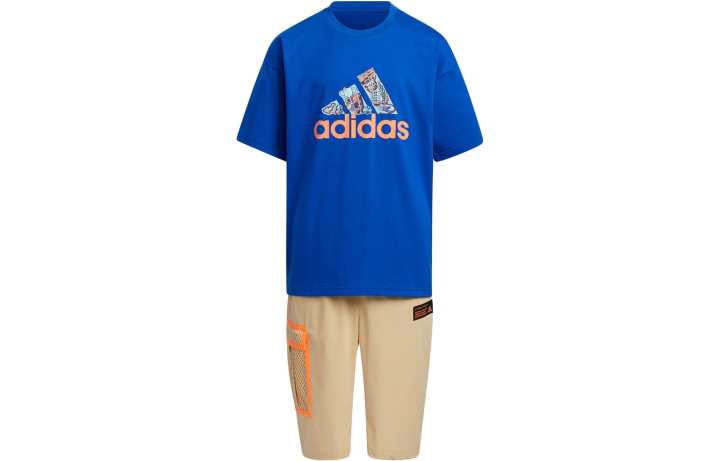 Adidas Adidas Kids Casual Sportswear Crew Neck Moderate