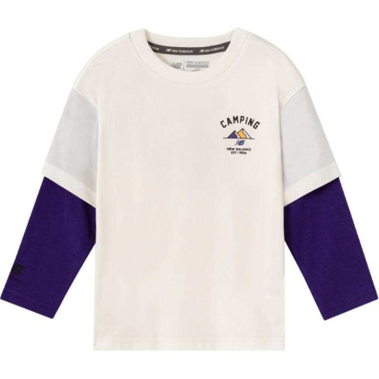 New Balance New Balance Kids T Shirts Crew Neck Moderate