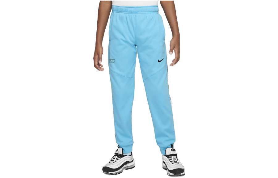 Nike Nike Knitted Sweatpants Sportswear Repeat Sea Blue Kids'