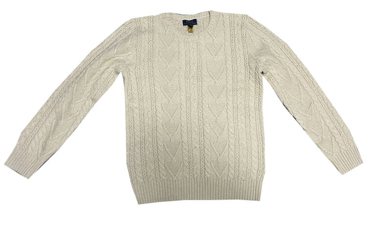 Polo Ralph Lauren Knitwear SS23 Ecru Kids'