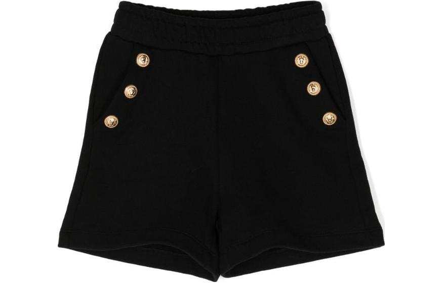 BALMAIN BALMAIN SS23 Shorts Kids' Black