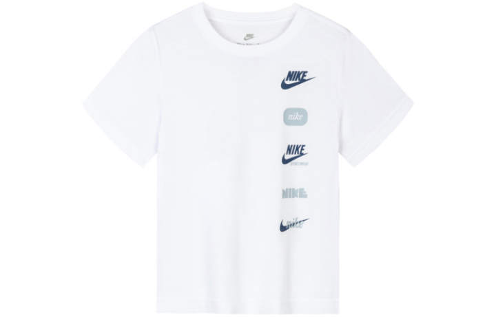 Nike Nike T Shirt Little Kids Pure White