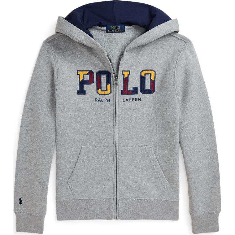 Polo Ralph Lauren Sweatshirt FW24 Gray Kids'