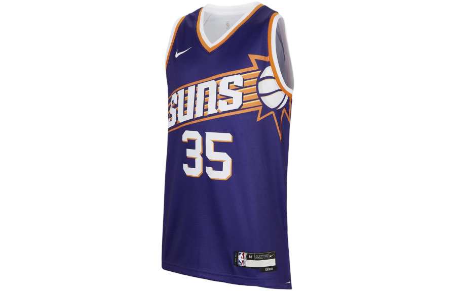 Nike Nike Kids' Sports Tops Dri FIT NBA Swingman Jersey Phoenix Suns New Orchid Purple Kids'