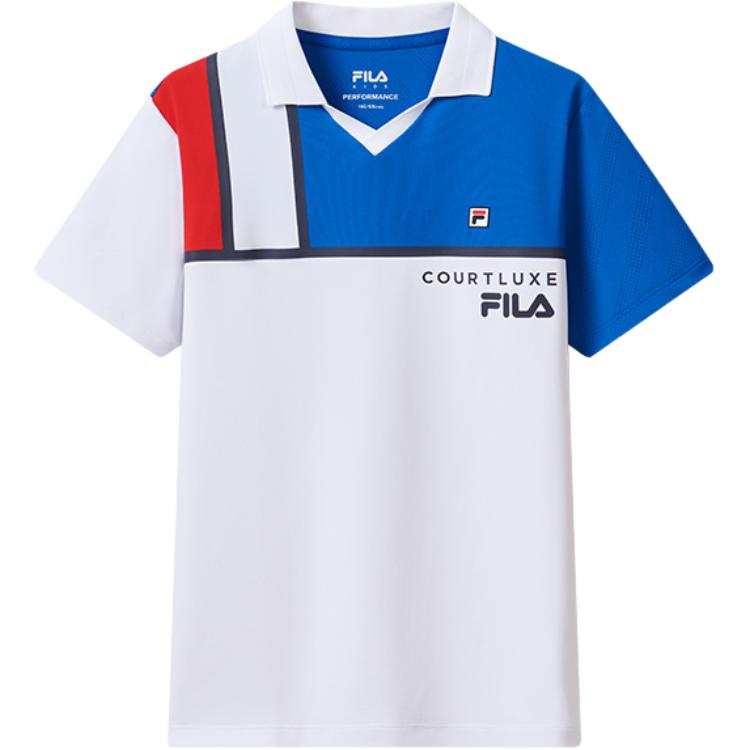 FILA KIDS T Shirt Jade White Teenagers